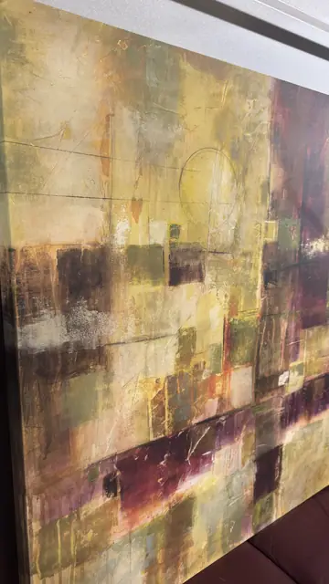 Abstract Geometric Composition — Signed 'Bellows', Numbered 719/950 - detail