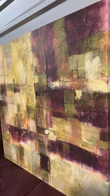 Abstract Geometric Composition — Signed 'Bellows', Numbered 719/950 - detail