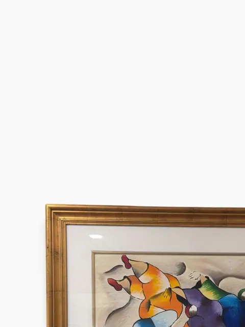 Abstract Musicians in Concert - detail
