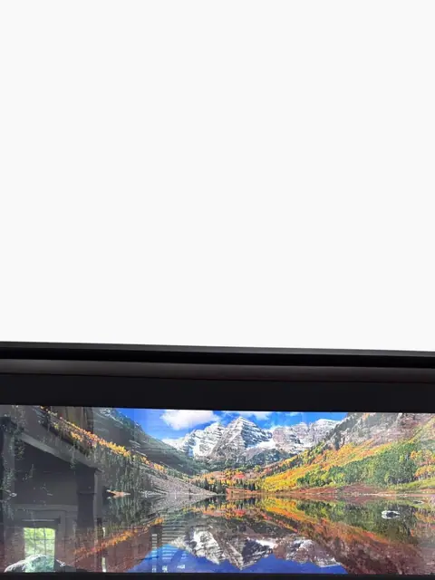 Alpine Lake Reflection - detail