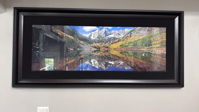 Alpine Lake Reflection - detail