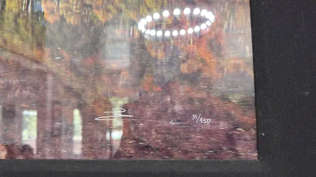 Alpine Lake Reflection - detail