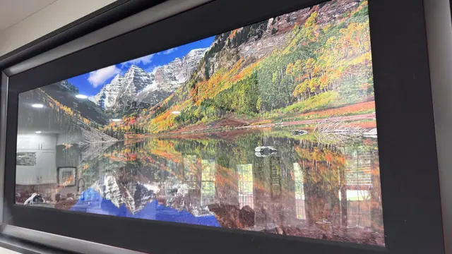 Alpine Lake Reflection - detail