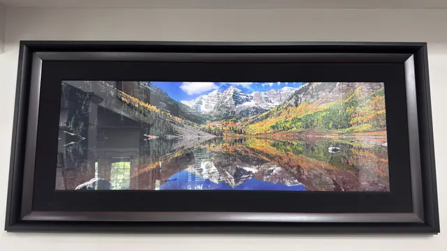 Alpine Lake Reflection - detail