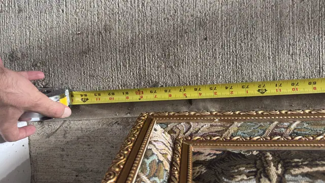 Framed Pastoral Tapestry — Rococo Garden Scene, Gilt Frame - detail