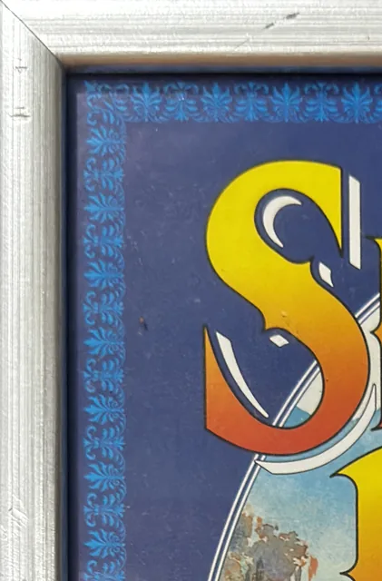 Show Boat Broadway Poster, Harold Prince Production, Silver Frame - detail