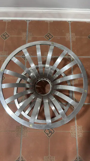 Italian Chrome and Velvet Swivel Lounge Chair in the Style of Gastone Rinaldi - detail