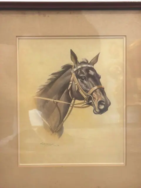Portrait of a Horse - detail