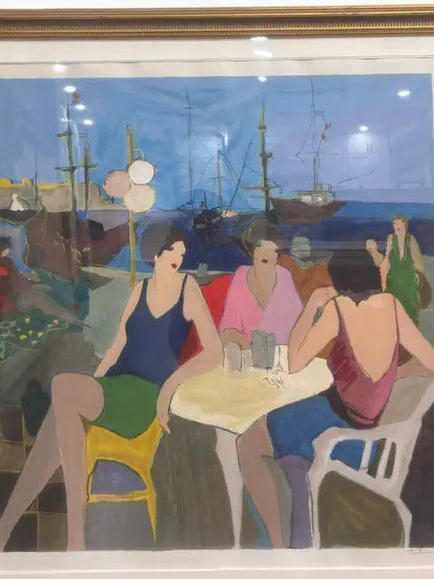 Seaside Café - detail