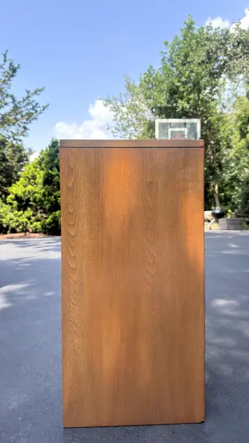 Traditional Mahogany Bookcase Cabinet - detail
